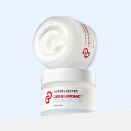 [DIFFER&DEEPER]  Cerarulonic Water Core Cream 50g – The Ultimate 17-Layer Hydration Solution _ Made in Korea